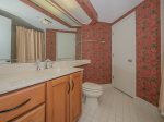 Master Bathroom with Shower/Tub Combo at 502 Barrington Arms